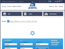Tablet Screenshot of grupo-aventa.com